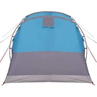 Tunneltent 3-persoons waterdicht blauw 8
