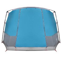 Tunneltent 4-persoons waterdicht blauw 9