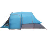 Tunneltent 4-persoons waterdicht blauw 9