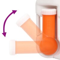 Campingtoilet ge&iuml;ntegreerd 24+17 L HDPE email  8