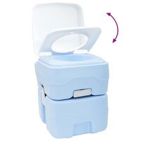 Camping Toilet Blauw 41.5 x 36.5 x 42 cm 9