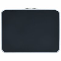 Campingtafel inklapbaar 60x45 cm aluminium grijs 4