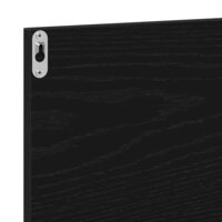 Badkamerspiegel Zwart Eiken 40x10,5x37 cm Bewerkt Hout 9