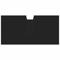 Wastafelkast 60x30x60 cm bewerkt hout zwart 9