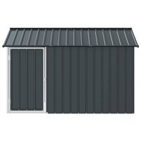 Vogelkooi Antraciet 215 x 112 x 141 cm Gegalvaniseerd staal 6