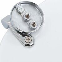 Toiletbrillen 2 st met deksels schelpontwerp MDF 8