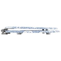 Toiletbrillen 2 st met soft-close deksels MDF porseleinontwerp 5