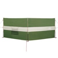 Windscherm camping waterdicht 344x120 cm groen 4