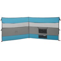 Windscherm camping waterdicht 340x130 cm blauw 6