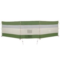 Windscherm camping waterdicht 508x130 cm groen 2