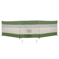 Windscherm camping waterdicht 508x130 cm groen 4