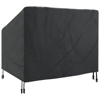 Tuinstoelhoes Zwart 96 x 79 x 74 cm 600D oxford stof 7