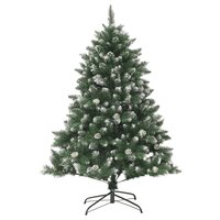 Kunstkerstboom met standaard 120 cm PVC 2