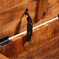 Opbergkist ruw mangohout  8