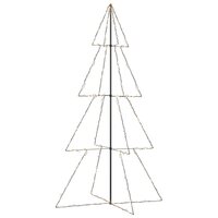 Kegelkerstboom 360 LED&amp;apos;s binnen en buiten 143x250 cm 2
