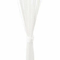 Draadgordijnen 2 st 140x250 cm wit 7