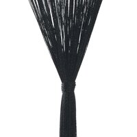 Draadgordijnen 2 st 100x250 cm zwart 7