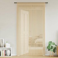 Draadgordijnen 100x250 cm beige 2 st 2