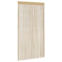 Draadgordijnen 140x250 cm beige 2 st 3