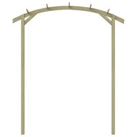 Pergola 180x210x40 cm ge&iuml;mpregneerd grenenhout 2