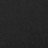 Kruk met houten poten stof zwart 5