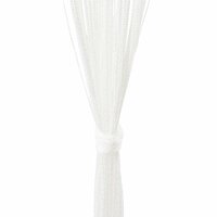 Draadgordijnen 2 st 100x250 cm wit 7