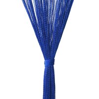 Draadgordijnen 140x250 cm blauw 2 st 7