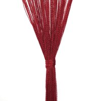 Draadgordijnen 140x250 cm wijnrood 2 st 7