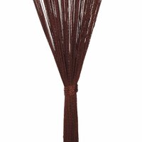 Draadgordijnen 140x250 cm bruin 2 st 7