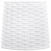 Kerstboomrok &Oslash;56x23 cm kunststof wit 5