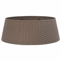 Kerstboomrok &Oslash;65x23 cm kunststof bruin 2