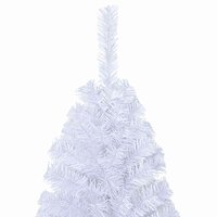 Kunstkerstboom met dikke takken 120 cm PVC wit 4