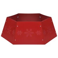 Kerstboomrok &Oslash;68x25 cm rood 2