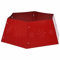 Kerstboomrok &Oslash;68x25 cm rood 4