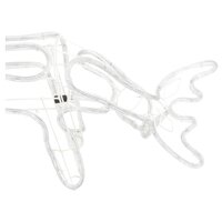 Kerstfiguur rendier 2 st 73x31x45 cm warmwit 4