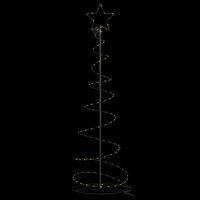 LED-kerstboom 120 LEDs warm wit 180 cm 6