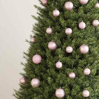 100-delige Kerstballenset roze 3