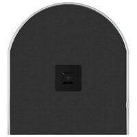 Wandspiegel 70x30 cm ovaal zilverkleurig 5