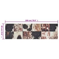 Keukenmat wasbaar dierenhuidprint 60x180 cm fluweel 5