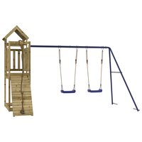 Speelhuis ge&iuml;mpregneerd grenenhout 2