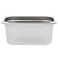 Gastronormbakken 4 st GN 1/3 150 mm roestvrij staal 6