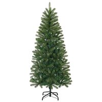 Kunstkerstboom met standaard Groen 120 cm PVC, PE en staal 3
