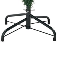 Kunstkerstboom met standaard Groen 120 cm PVC, PE en staal 6
