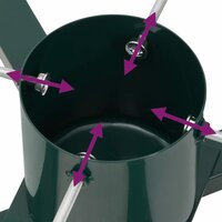 Kerstboomstandaard 60x60x16 cm 5