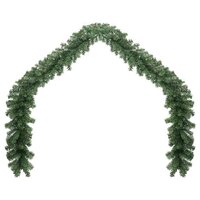 Kerstkrans 2 pcs Groen 20 m PVC 4
