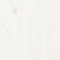 Hondenhok 50x40x52 cm massief grenenhout wit 7