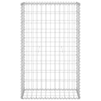 Schanskorfmuur met deksels 60x30x100 cm gegalvaniseerd staal 4