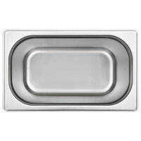 Gastronormbakken 4 st GN 1/4 200 mm roestvrij staal  6