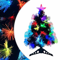 Kunstkerstboom met decoratieve touwlichten Groen 64 cm PVC 2