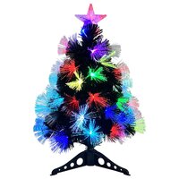 Kunstkerstboom met decoratieve touwlichten Groen 64 cm PVC 4